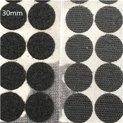 100 пар, 10-30 мм, самоклеющиеся крепежные ленты, наклейки "точки", крепкие липучки, волшебные Стикеры, нейлоновые велькросы, клейкие двойные замки