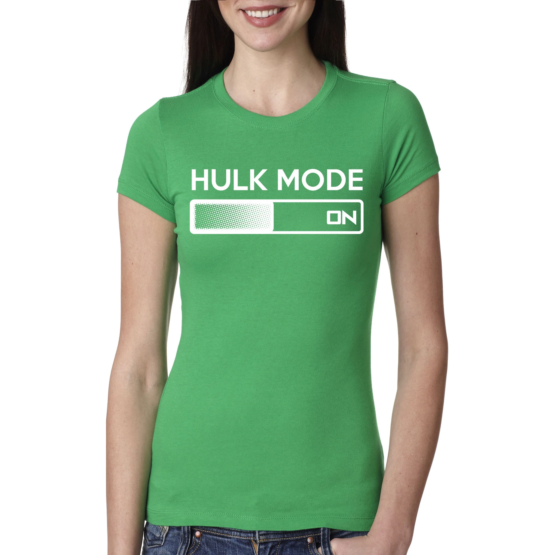 Women's Hulk Mode Funny T Shirt