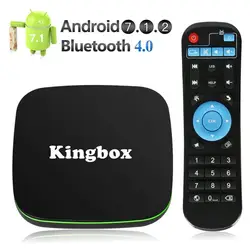 [2018 версия] Leelbox Android ТВ коробка K1 Android 7,1 коробка поддержки 4 К (60 Гц) полный HDMI/H.265/Bluetooth 4,0/WiFi 2,4 ГГц