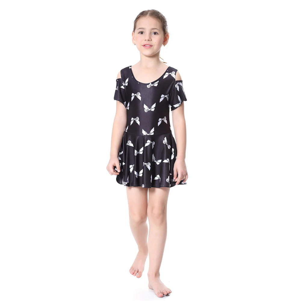 

Muslim Girls Swimwear Islamic Two-piece Short Sleeve Swimsuits Arab Islam Beach Wear Swimdress Suits Swim with Short Pants