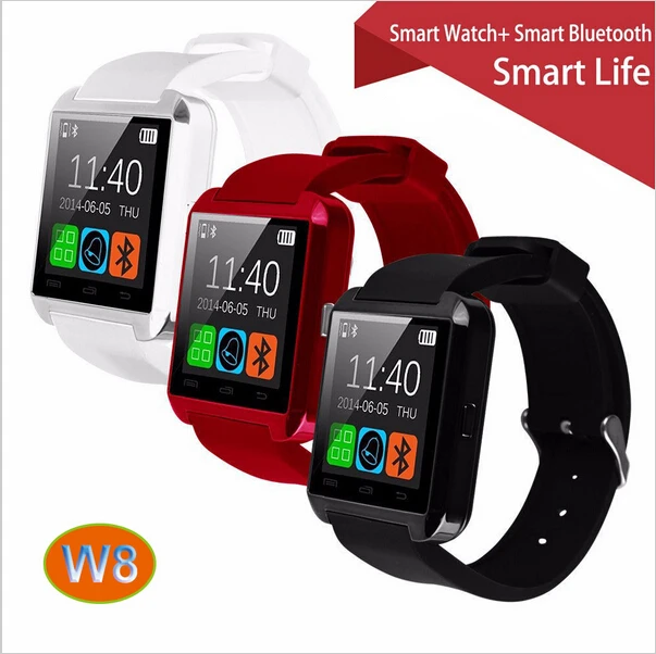 100 Original Brand U8 Bluetooth Smart Watch Sport for iPhone 5 5S 6 6 6s Samsung