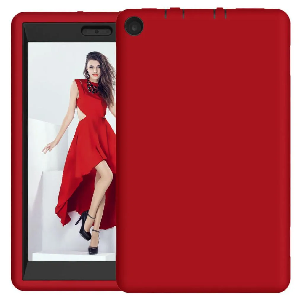 Hybrid Tablet Case Cover For Amazon Kindle Fire HD 8 2017 Tablet Case + Pencils +Film 20J Drop Shipping