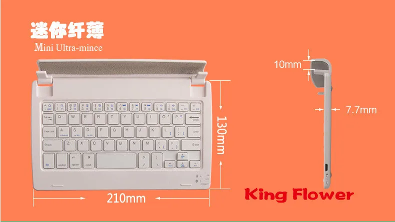 Бесплатная доставка Беспроводной Bluetooth клавиатура для Chuwi hi8 ультратонкий ABS клавиатура для Chuwi hi8/Vi8 Ultimate версии 8 планшет