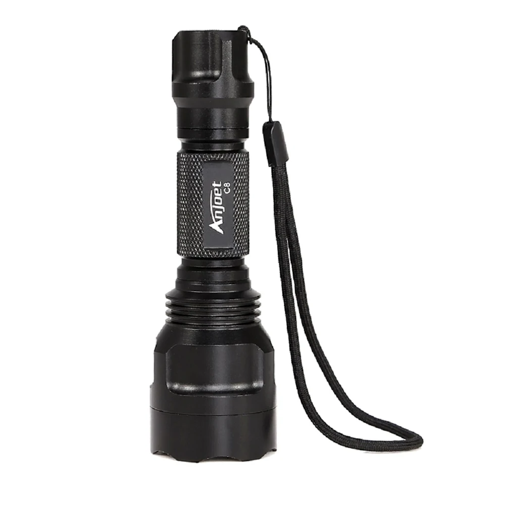 Anjoet Led Flashlight 4000 Lumens Max CREE T6 5 Mode White