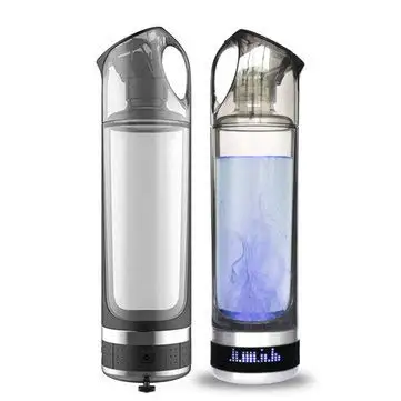  Portable USB Rechargable Hydrogens Rich Water Ionizer Bottle Cup H2 USB Cable - Kitchen Electric Ap - 33009400101