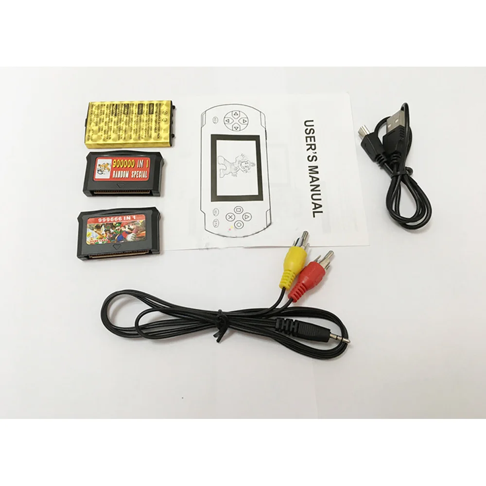 3 дюйма 16 бит PXP3 портативный игровой плеер Видео игровая консоль с av-кабелем+ 2 игровые карты 150 классические игры детские игровые плееры