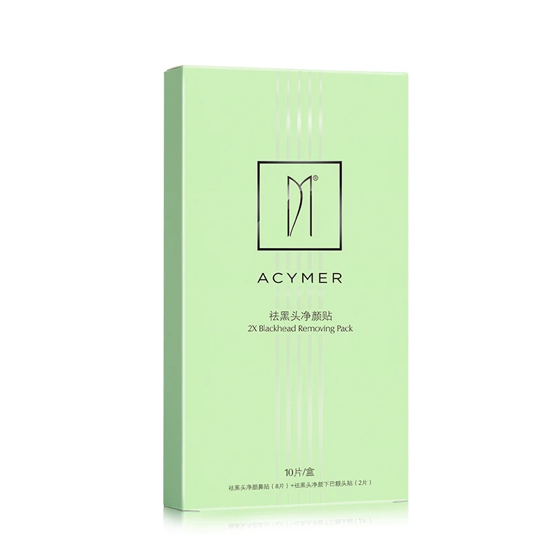 

Acymer 10Pcs 2X Blackhead Removing Pack AI09