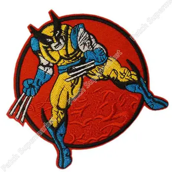 

3.5" Wolverine Standing Avengers Marvel Comics TV Movie Uniform sew on iron on patch applique cosplay costume badge emblem