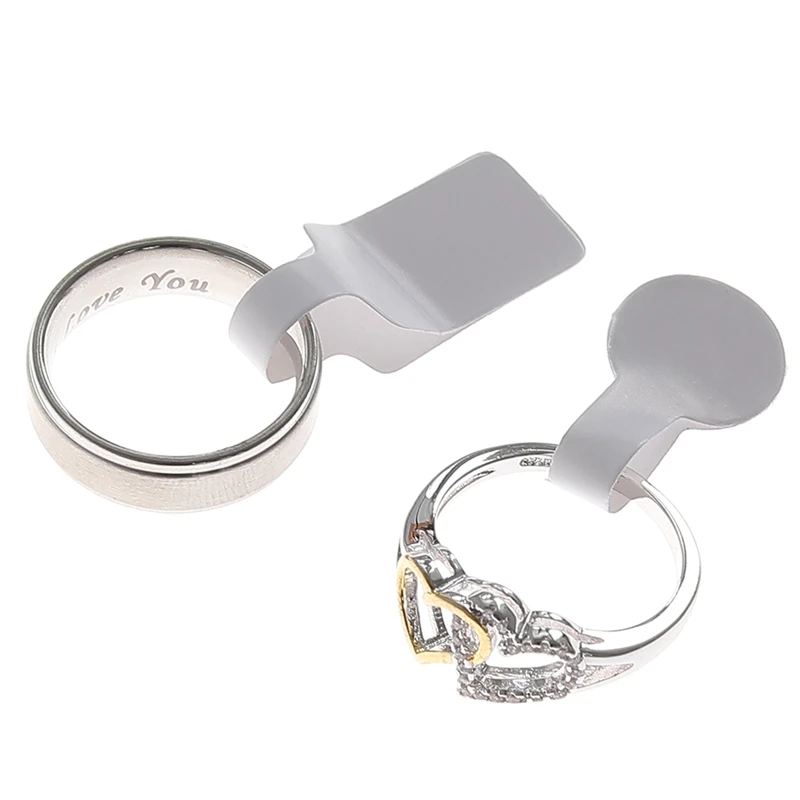 

Hot Sale 100pcs/bag Blank Price Tags Necklace Ring Jewelry Labels Paper Stickers Retail Store