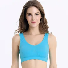 T спортивной жилет стеганый топ на бретелях в тренажерном зале Фитнес спортивный бюстгальтер-стрейч хлопок Бесшовные дышащие Йога Бюстгальтеры для женского нижнего белья Комплект