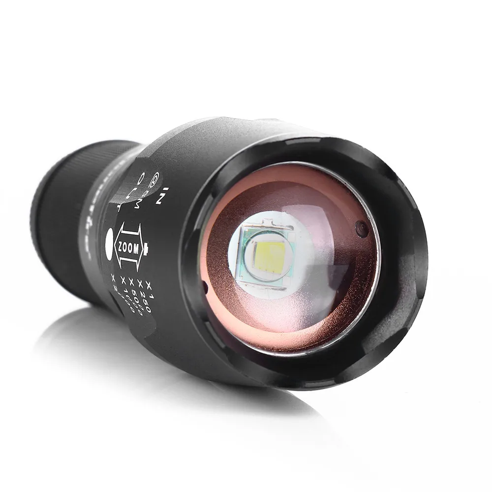 AloneFire Flash светильник X800 Cree XM-L T6 L2 U3 v6 светодиодный фонарь с зумом для рыбалки, путешествий, кемпинга, Точечный светильник фонарь AAA 18650 26650 батарея