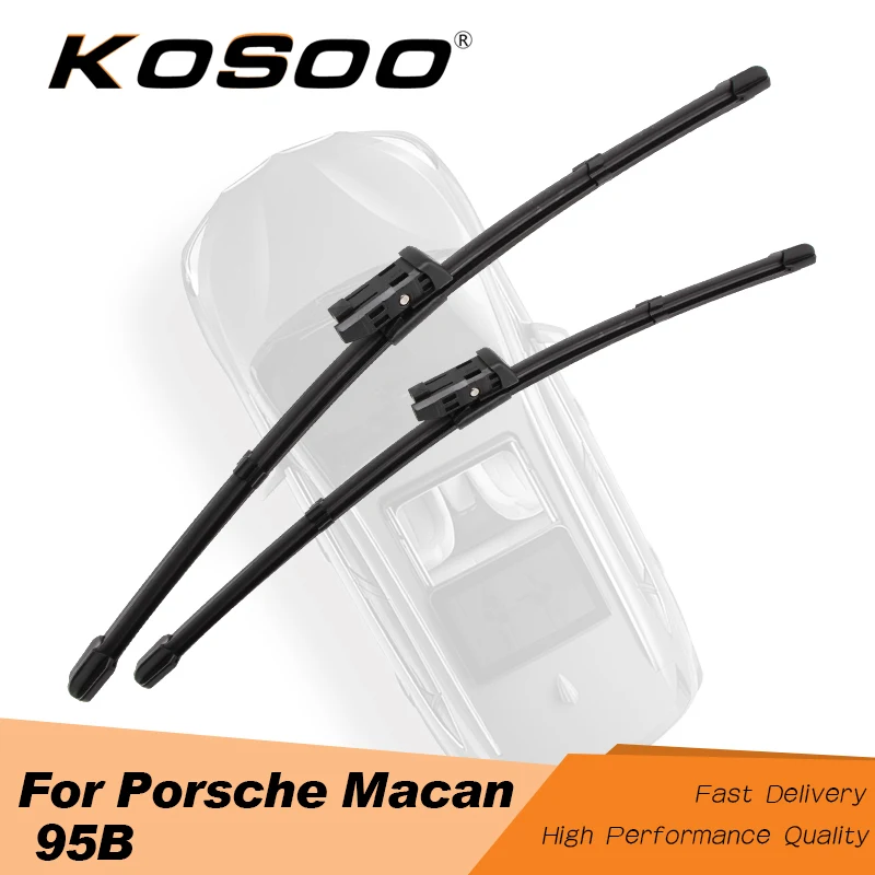 KOSOO для Porsche Macan 95B 2"+ 20", fit кнопка оружия авто аксессуары стеклоочистителей натуральный каучук