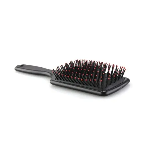 HHFF New Professional Black Paddle Cushion Hair Massage Brush Hairbrush Comb | Красота и здоровье
