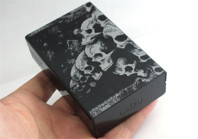 Personalized Skulls Cigarette Case Male Ultra-thin Man Cigarette Boxes ...