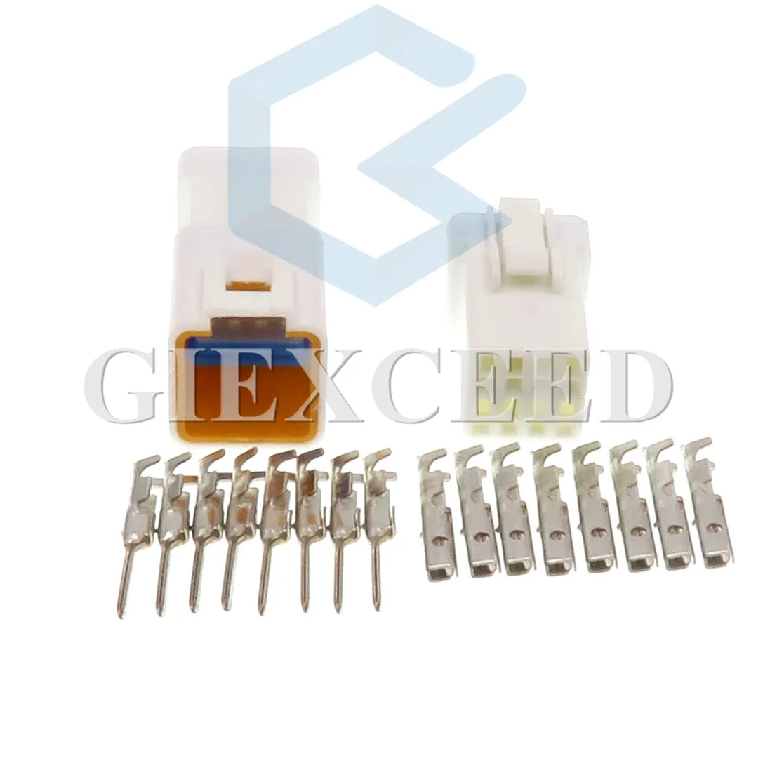 2 комплекта 8 Pin 08R-JWPF-VSLE 08T-JWPF-VSLE водонепроницаемый разъем для кабеля зеркала