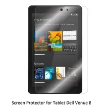 Прозрачная ЖК-пленка для домашних животных с защитой от царапин/пузырьков/сенсорного экрана для планшета Dell Venue 8