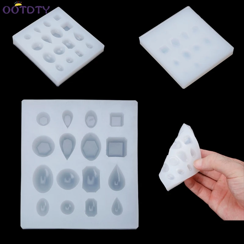 Silicone Pendant Mold Making Jewelry For Resin Necklace Mould Craft Tools DIY