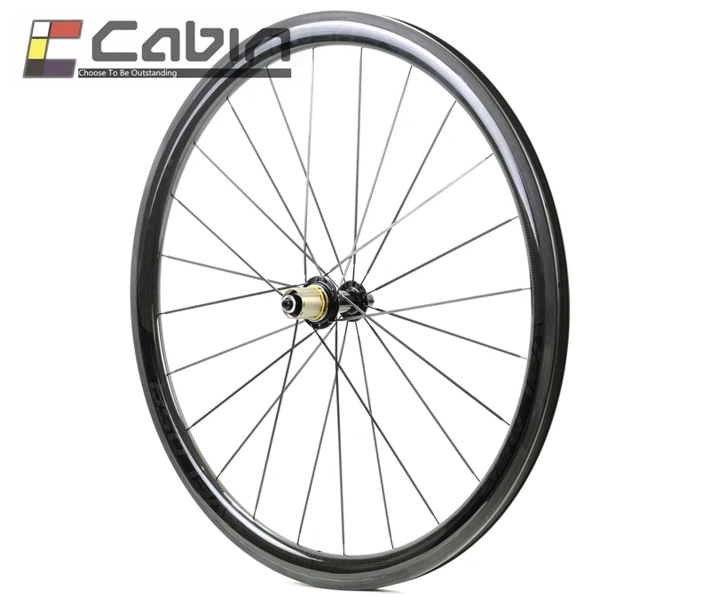 Velosa Black series bike carbon rear wheel,700C road bike clincher