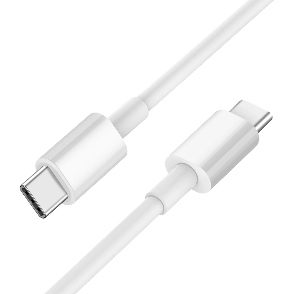 Кабель 3а с разъемом «Папа-папа» USB C-USB-C PD для быстрой зарядки samsung S9 huawei Xiaomi Macbook USB 3,1 кабель для синхронизации данных и зарядки - Цвет: White