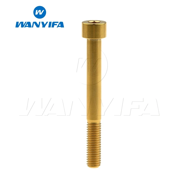 Wanyifa M8x15 20 25 30 35, 40 45 50 60 70 мм клеймо Винт С Титановым болтом для велосипедного тормоза велосипеда части