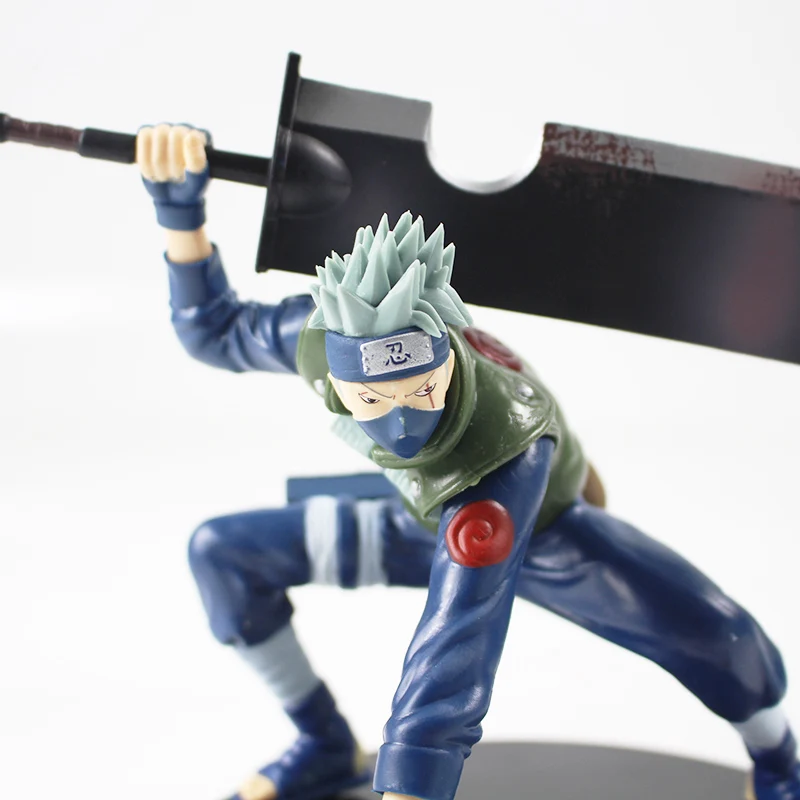 14 см Наруто Shippuuden GEM Hatake Kakashi Shinobi World War with Sword Ver. Фигурка Игрушка ПВХ куклы