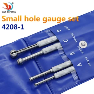 4 дюйма, датчик для мелких отверстий, стандартный набор, датчик для всех отверстий 0,125-0,5 дюйма, 4 шт., точный датчик для мелких отверстий с полным отверстием - изображение