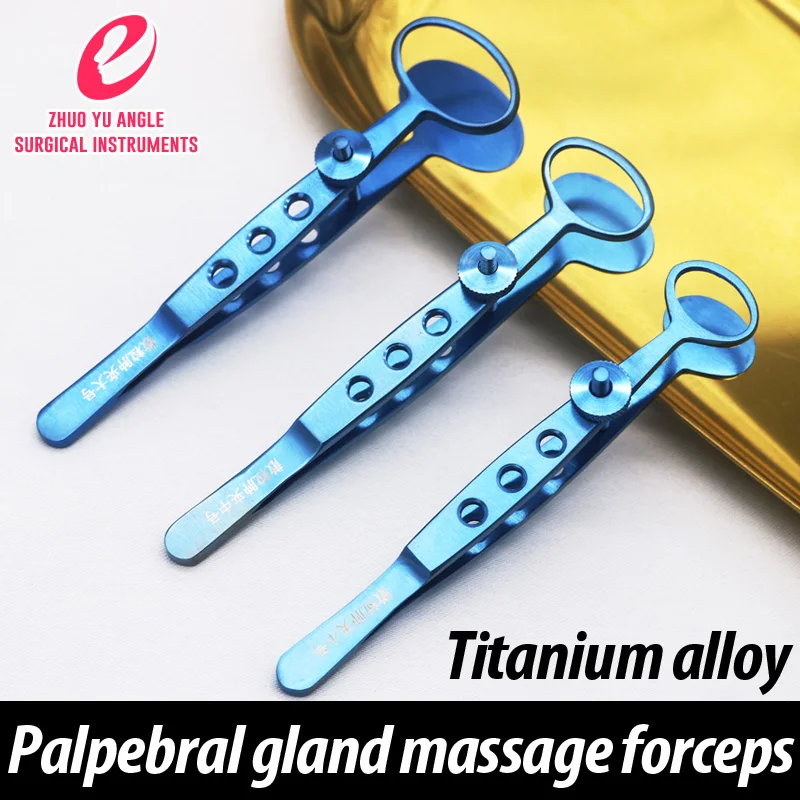 

Ophthalmologic palpebral gland clamp forceps blepharoplasty gland forceps double eyelid granule swollen capsule species clamp