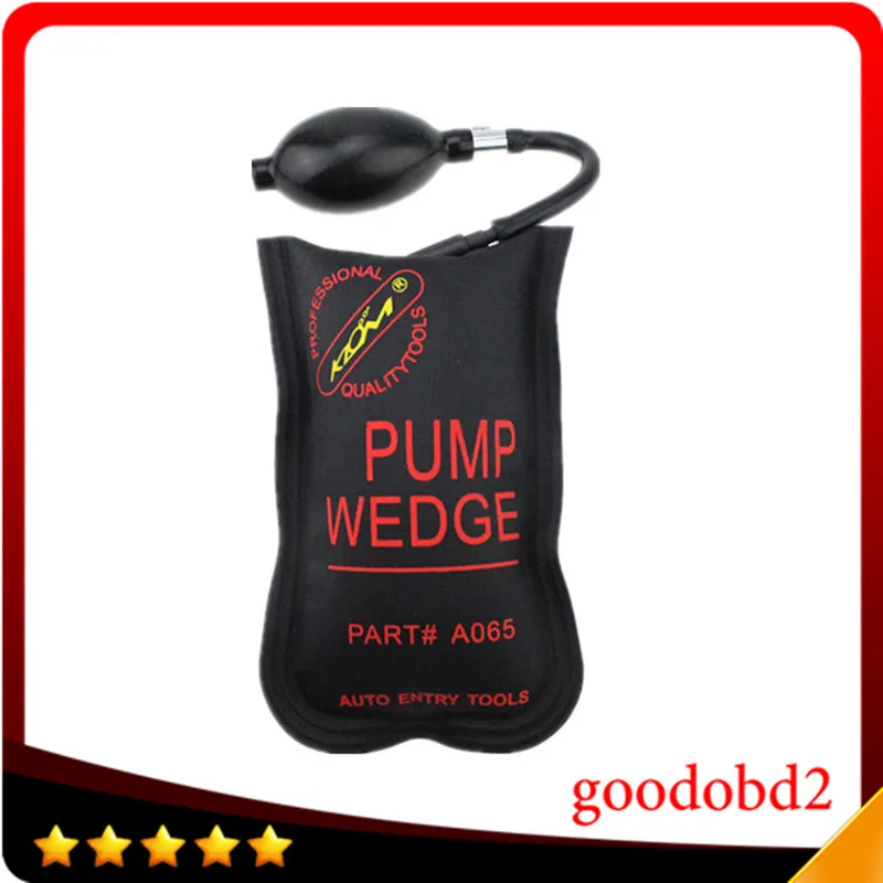 

2015 Newest Black Small KLOM PUMP WEDGE LOCKSMITH TOOLS Auto Air Wedge Lock Pick Open Car Door Lock Small Black Size 19*12 CM