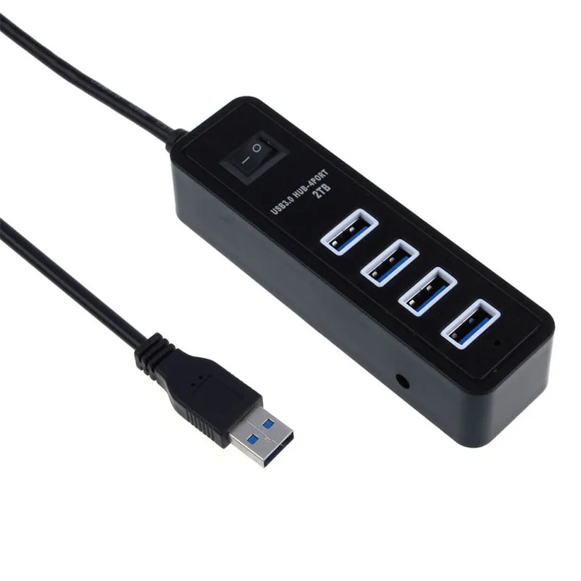 Advanced 2017 Computer font b Accessories b font New 1PC 4 Ports USB 3 0 HUB