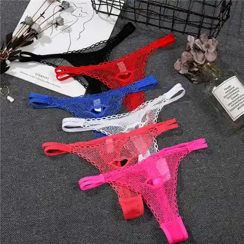 

Women Sexy Lingerie G-string Transparent Underwear Thongs Lace Floral Sheer Low Waist Briefs Seamless T-back Panties tanga mujer