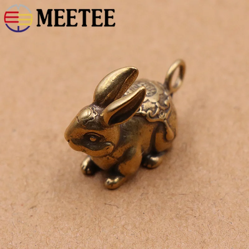 Meetee, 1 шт./2 шт., 26X21 мм, Чистая латунь, Висячие пряжки, брелок, подвеска, сделай сам, ручная фурнитура, ремесло, украшение, аксессуар, BF049