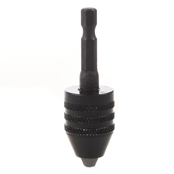 

Keyless Chuck Plug Quick Change Adapter Drill Bit Converter 1/4