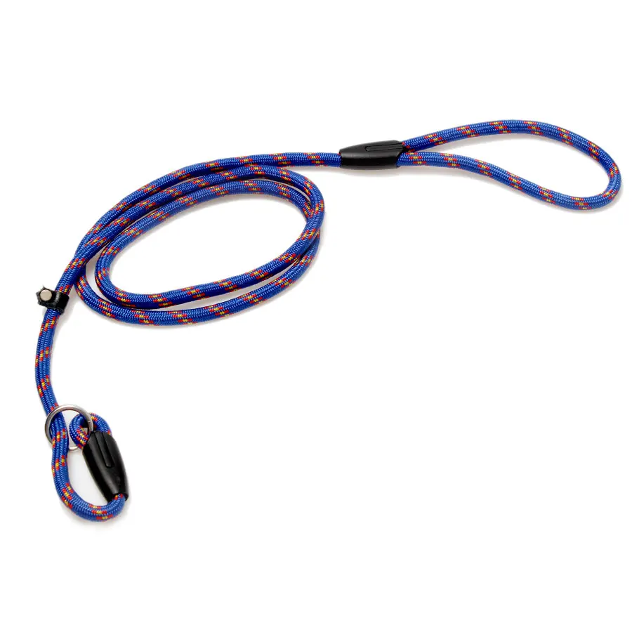 Нейлоновый поводок, прочный пенный поводок для питомцев, поводок для тренировок, поводок для собак - Цвет: Blue