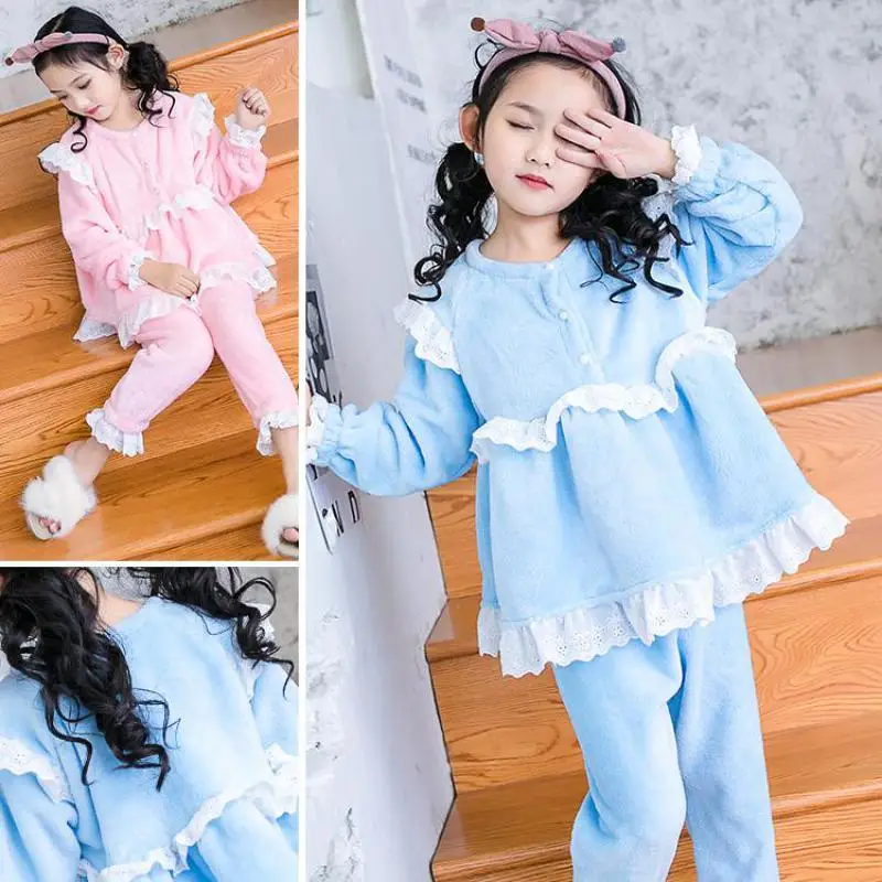 

2018 Kids Christmas Pajamas Sets Baby Girls Clothes Pyjama Fille Family Sleepwear Toddler Girls Cute Pajamas Pijamas Infantil 12