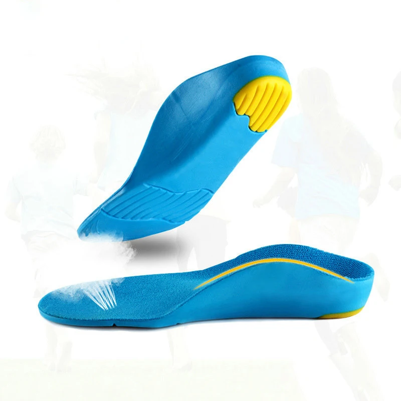 

Children Kids PU Orthopedic Insoles Children Flat Foot Arch Support Orthotic Pads Correction Health Feet Care Insert Pad