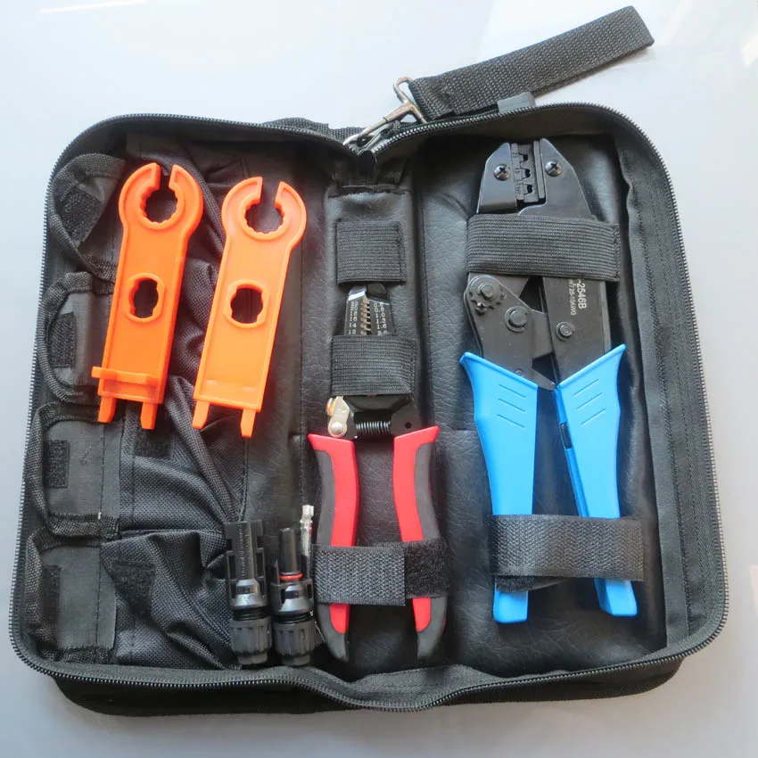 

MC4 Crimping tool for Solar System Solar Panel MC4 connector PV Crimp Cutting tools kits DIY
