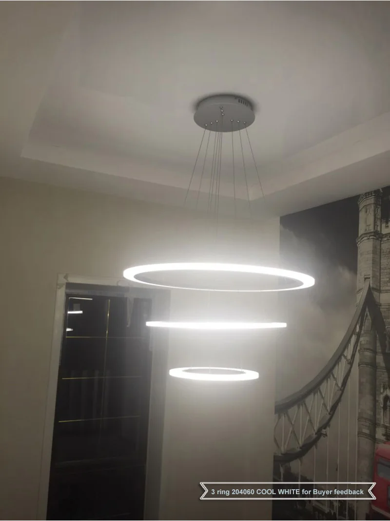 LED acrylic pendant light 16
