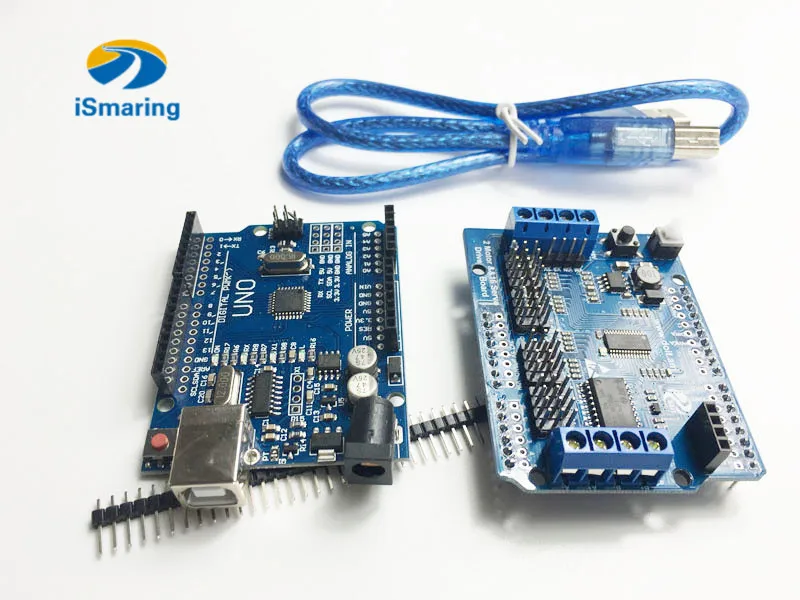 Официальный iSmaring разработка WiFi комплект для Arduino UNO R3 + ESP8266 беспроводной щит CH340G
