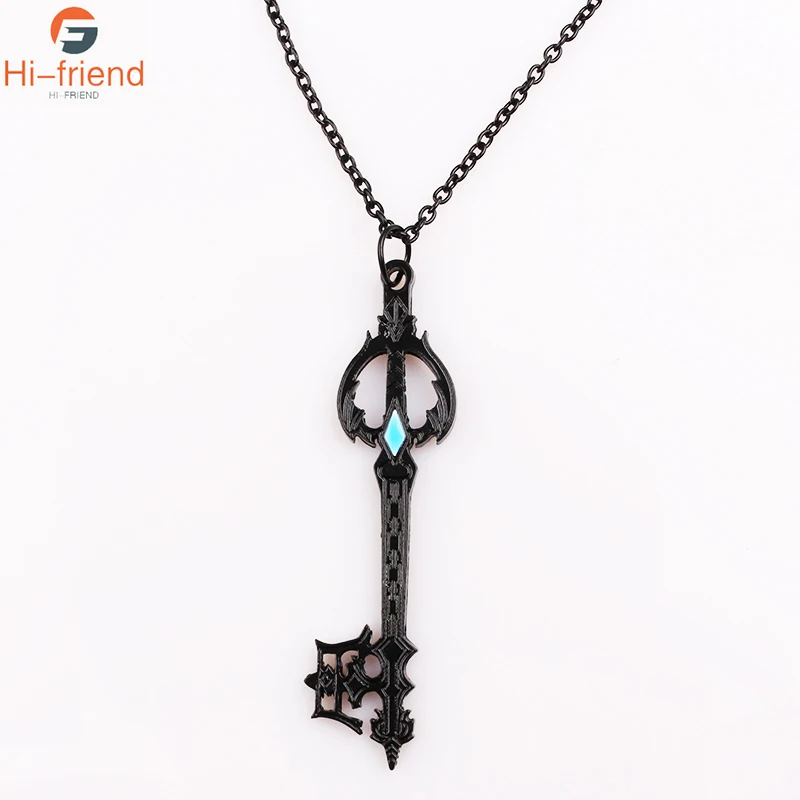 

Hot Game Kingdom Hearts Necklace Alloy Jewelry Accessories Figure Cosplay Gift