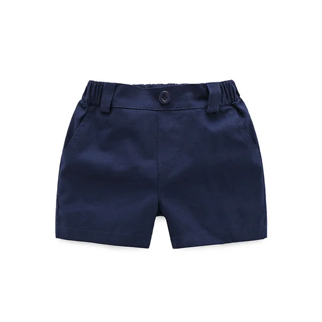 Top and Top Summer Fashion Newborn Boys Formal Clothing Set Cotton Romper Top+ Shorts Baby Gentleman Suit Kids Boys Clothes Sets 4