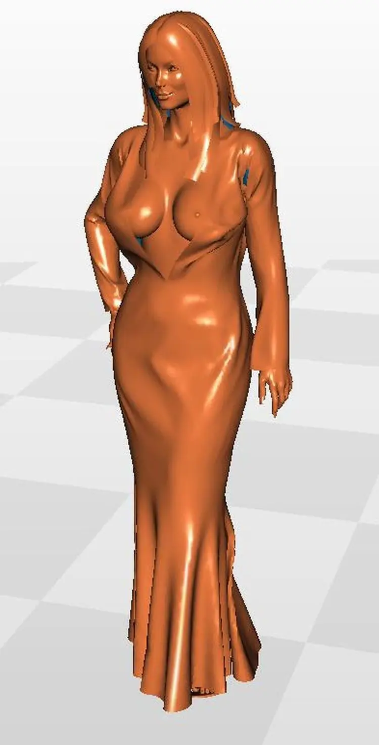 Artcam 3D_Nude_Women полная 3D модель для ЧПУ в формате STL файла lilija_exclusion