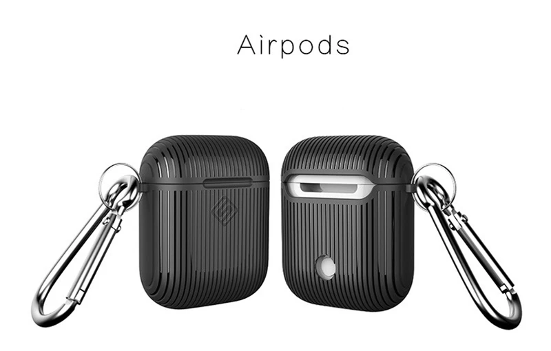 VETOMEET анти-потеря Пряжка Bluetooth беспроводной Чехол для наушников для AirPods TPU Материал Пылезащитный для AirPods зарядный чехол