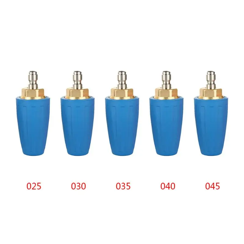 

1/4" High Pressure Washer Rotating Turbo Nozzle Spray Tip 2.5-4 GPM 4000PSI E