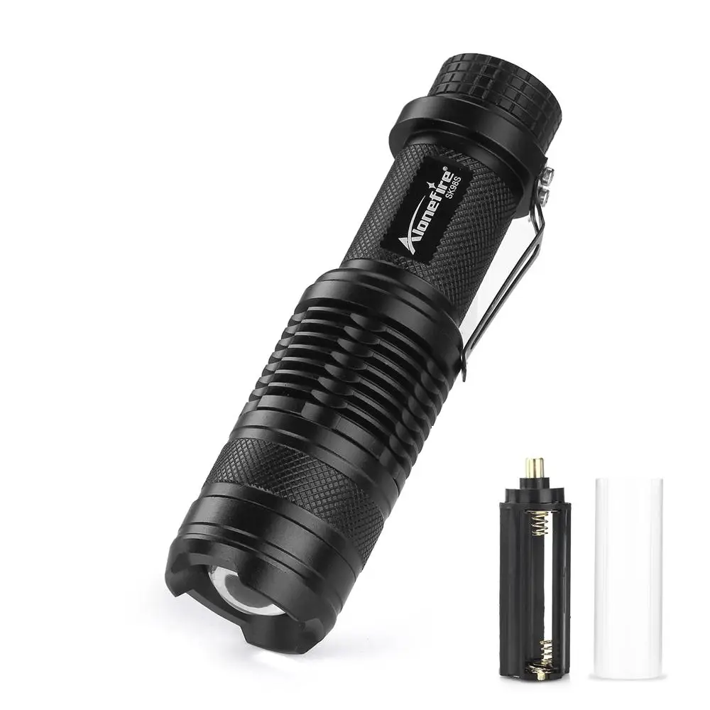 Alonefire SK98s 2000lm CREE XM-L2 LED светодиодный фонарик Мини Масштабируемые регулируемый фокус Увеличить светодиодный фонарик Troch свет