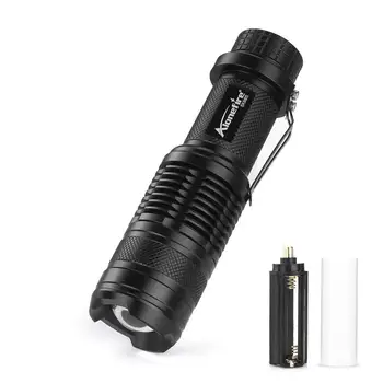 

Alonefire SK98s 2000lm CREE XM-L2 LED Mini LED Flashlight Zoomable Adjustable Focus Zoom led Flashlight troch light