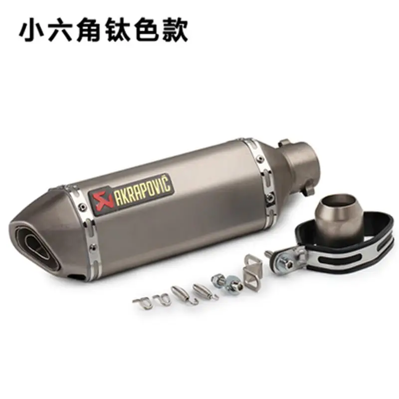 

Universal Motorcycle Scooter Modified Akrapovic yoshimura Muffler exhaust pipe for SUZUKI GSX 125 250 CB400 CB600 FZ400 Z750