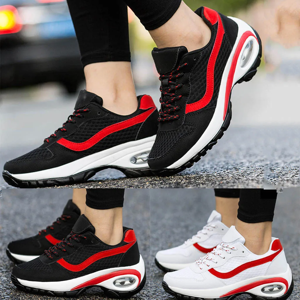 

shoes woman sneakers Summer Air Cushion Sports basket femme sneakers women Breathable Fly Woven Mesh Outdoor Travel Shoes