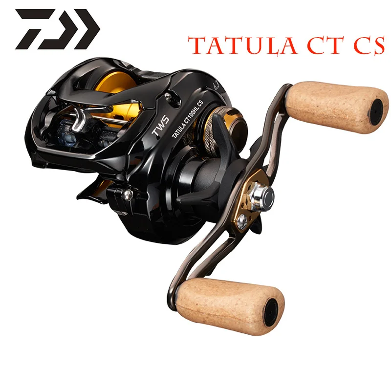 

DAIWA TATULA CT CS Original 100HCS 100HLCS 100HSCS 100HSLCS Right Left Hand Baitcasting Fishing Reel 7+1BB Max Drag 6kg