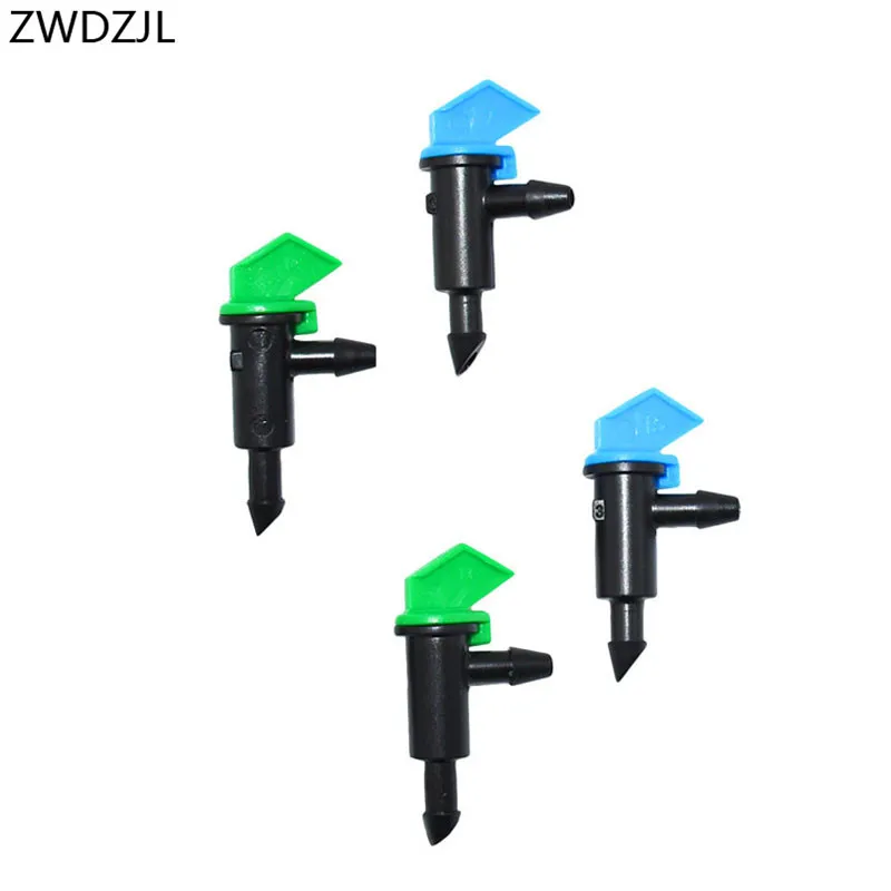 

Drip Irrigation 8L 16L water debit Pressure DRIPPERS Compensating Emitter drip arrow Water Regulator Pipe adapter 200PCS