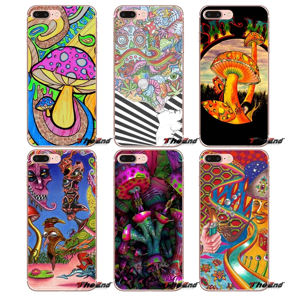 Для Huawei G7 G8 P7 P8 P9 Lite Honor 4C 5X 5C 6X Mate 7 8 9 Y3 Y5 Y6 II 2 Pro 2017 TPU прозрачные чехлы Trippy картинки